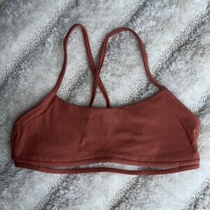 Lululemon Women's Peach Strappy Sports Bra size 8